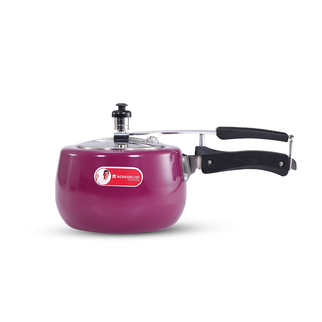 Wonderchef Regalia Induction Base 3L Pressure Cooker.