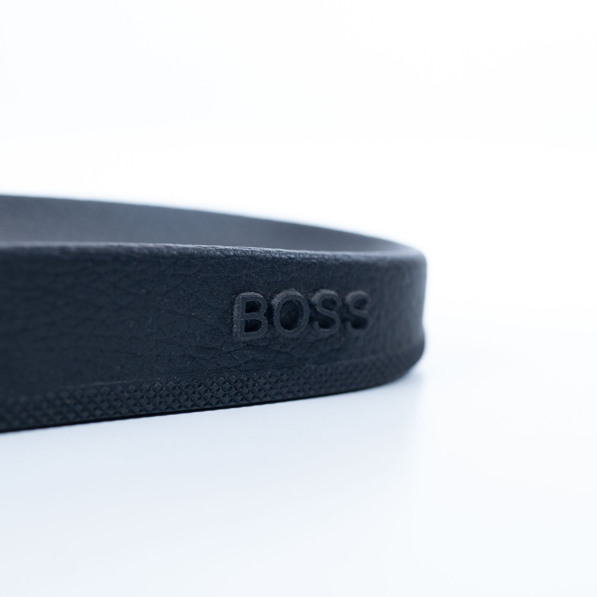 Hugo Boss Mens Black Sliders - view 3