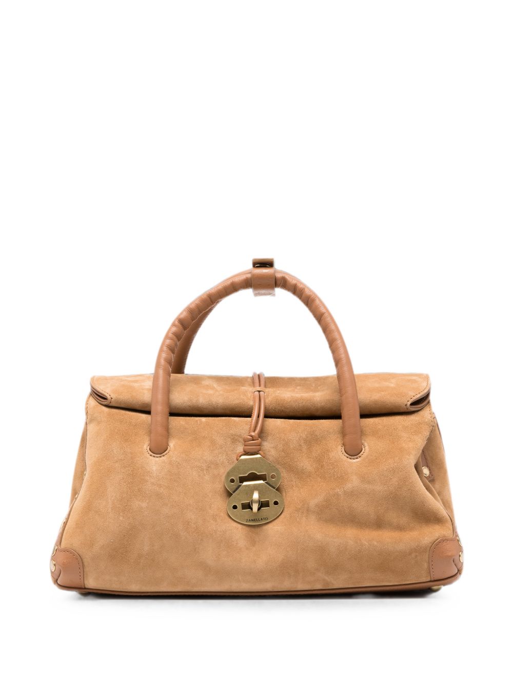 Zanellato Duo S Tote Bag – Calf Suede 100%