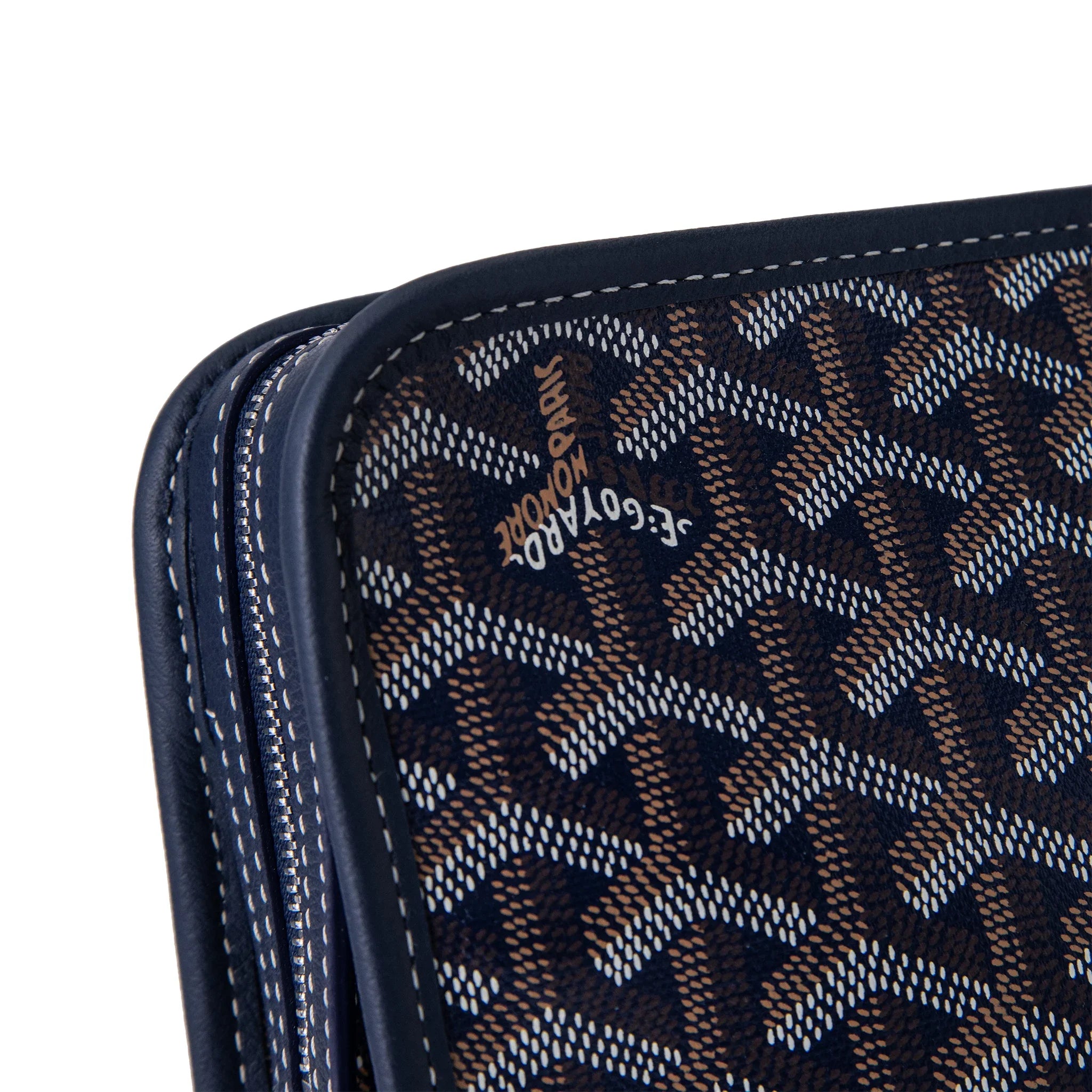 Goyard Jouvence MM Washbag Navy Blue - view 4