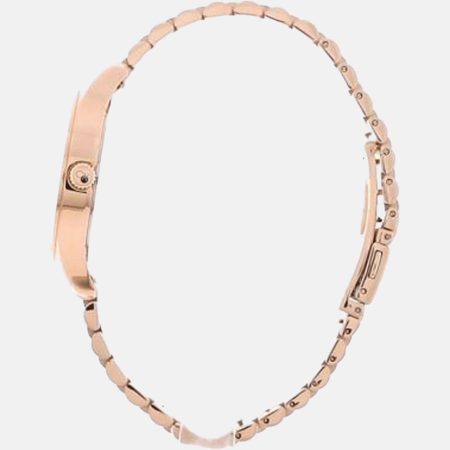 Calvin Klein Ck Iconic Unisex Quartz Rose Gold Dial Analog Stainless Steel Watch 25200042 - view 10