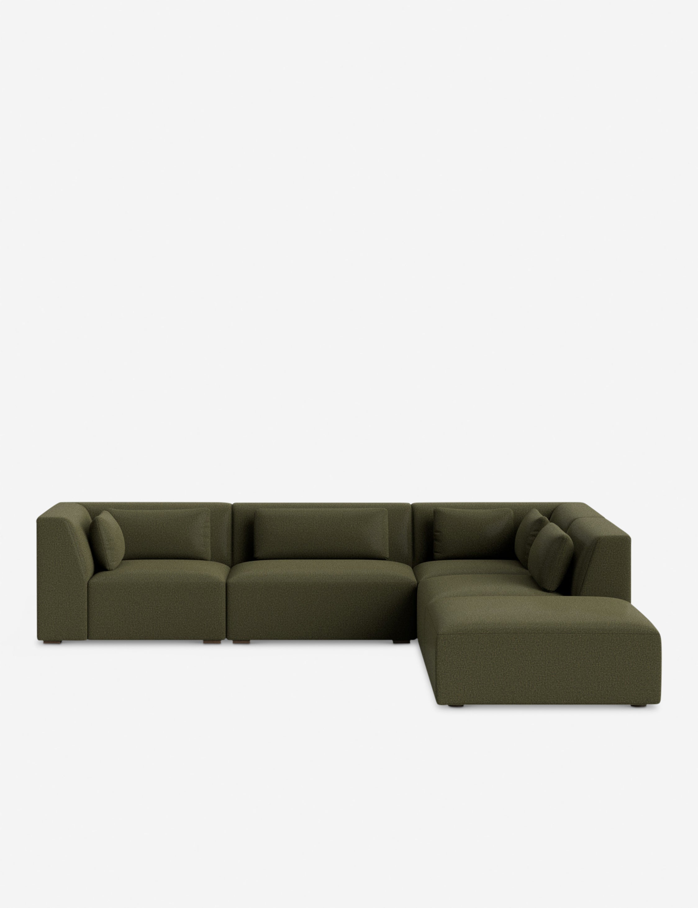 Lulu and Georgia Koh Modular Sectional Sofa With Ottoman - view 32