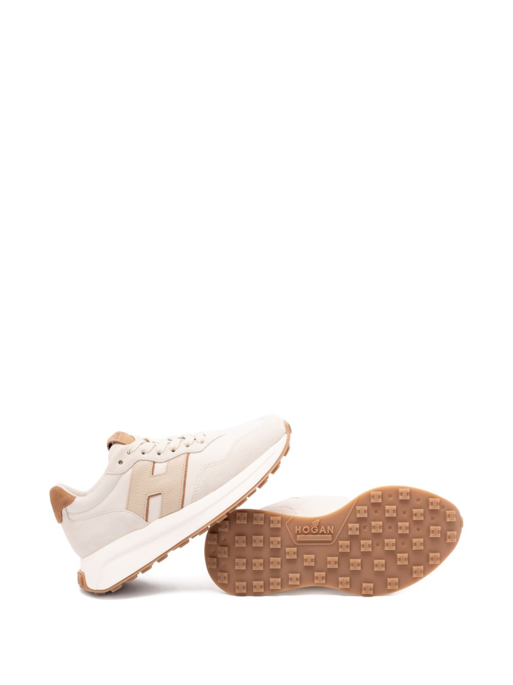 Hogan H641 Leather Sneakers. - view 2