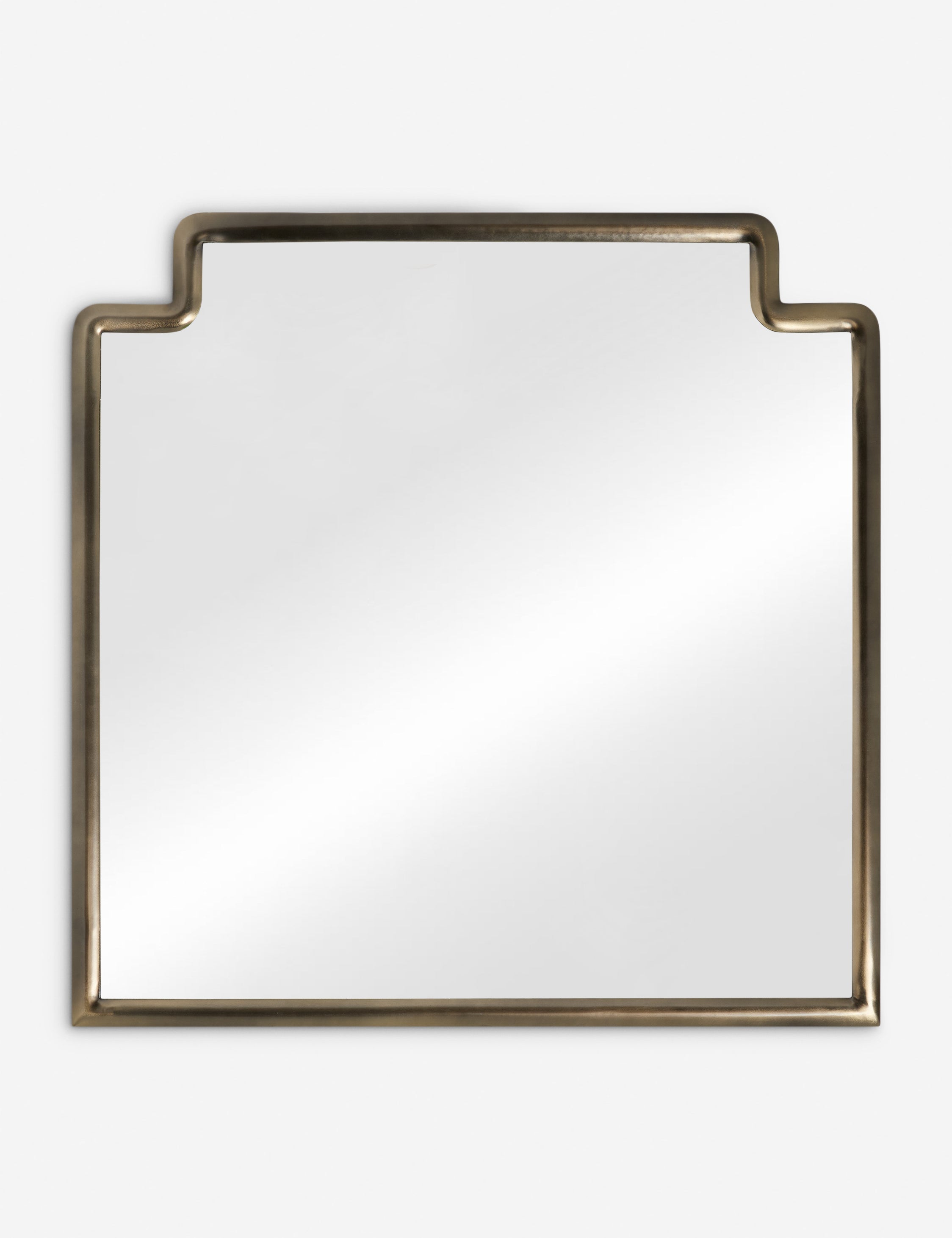 Lulu and Georgia Langham Mantel Mirror – Brass