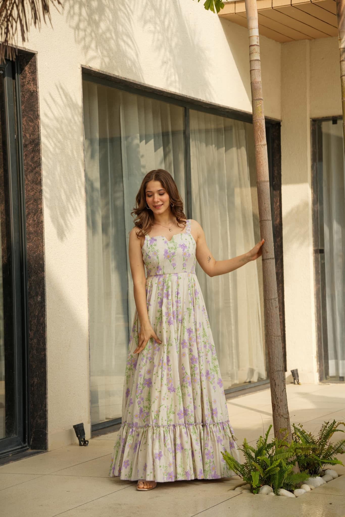 Idaho-o Gentle ease cotton dress - view 6