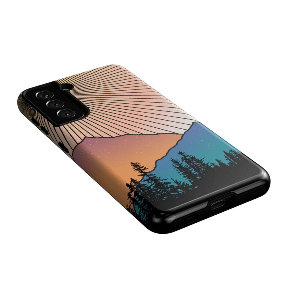Casetry Golden Hour | Mountain Sunset Samsung Case - view 35