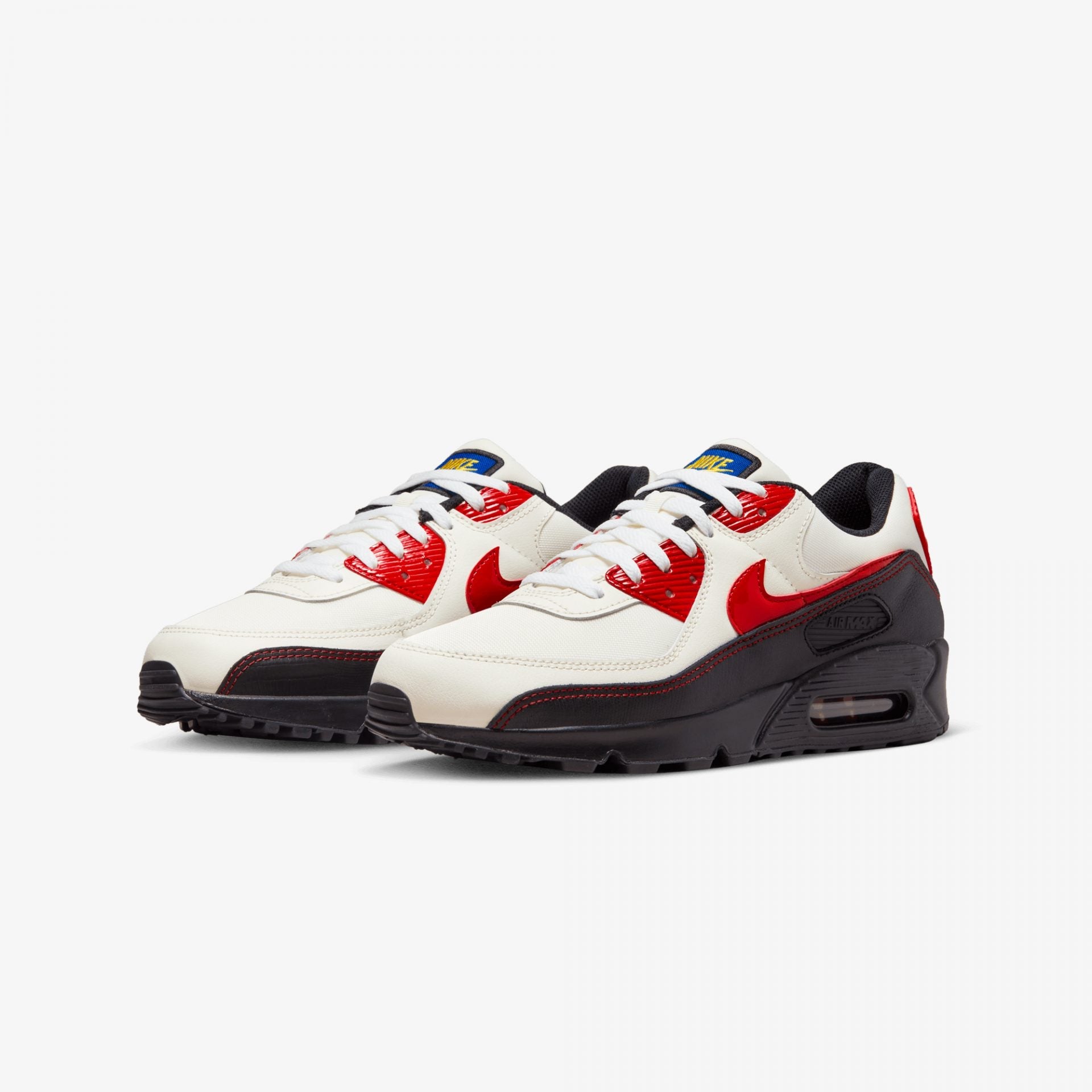Nike | AIR MAX 90 SE { SAIL / UNIVERSITY RED