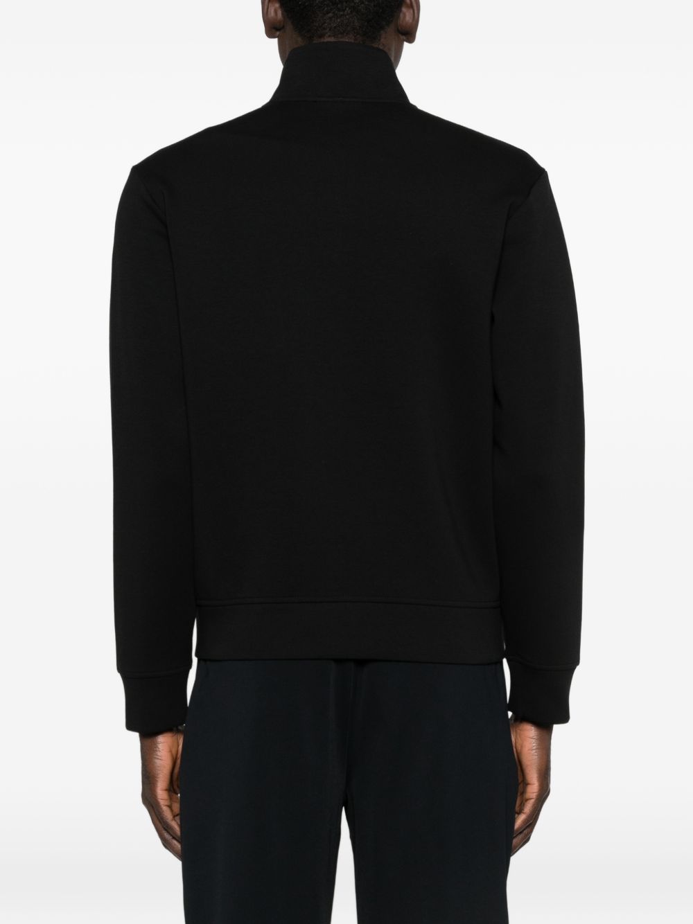 Emporio Armani Logo cotton sweatshirt - view 4