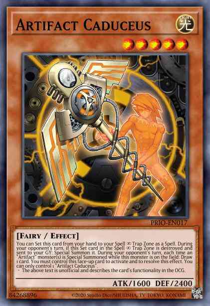 Yu-Gi-Oh! Artifact Caduceus - MP15-EN012 - Rare - 1st Edition