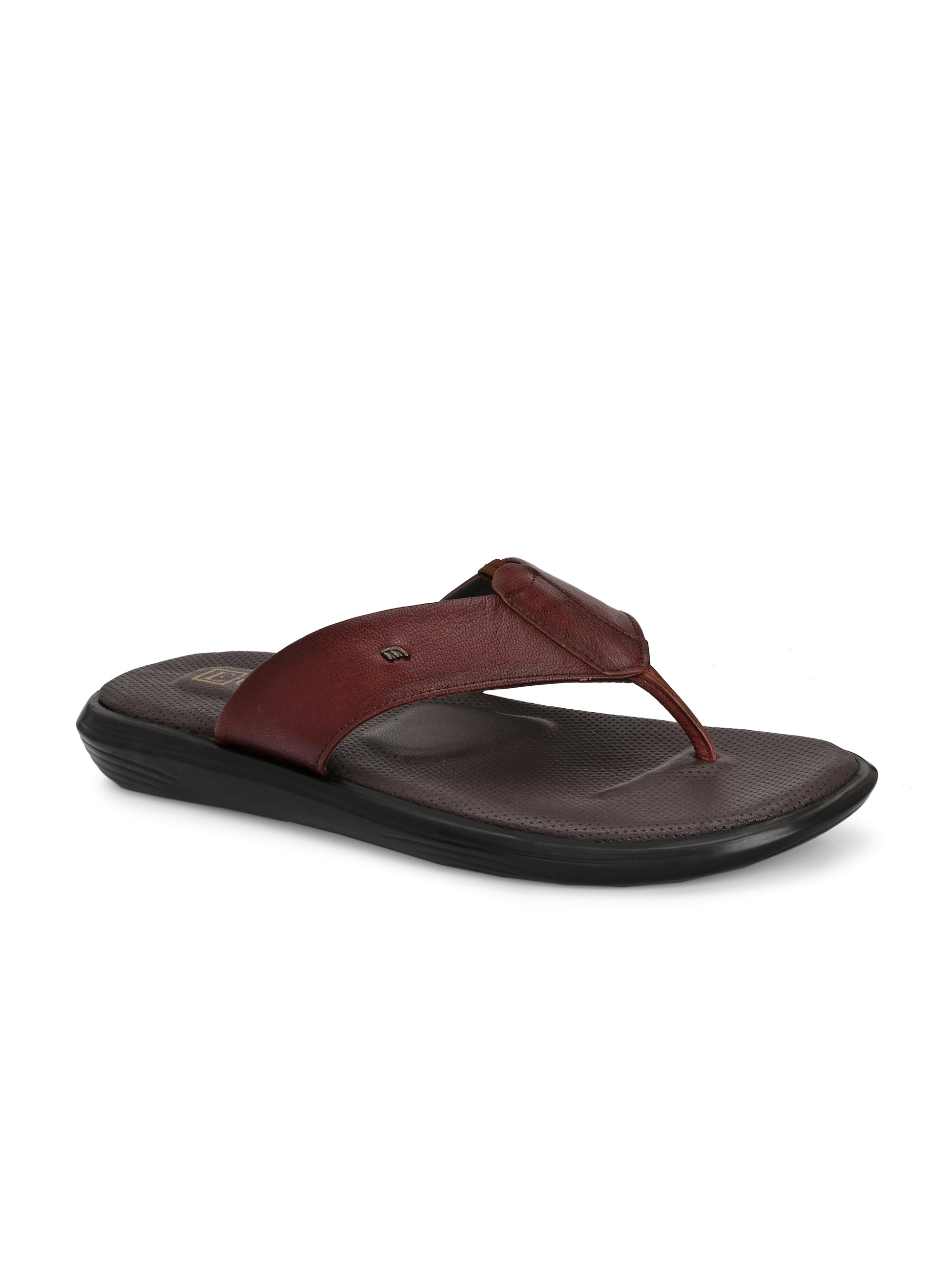 Egoss Shoes Egoss Leather Slippers For Men - view 24