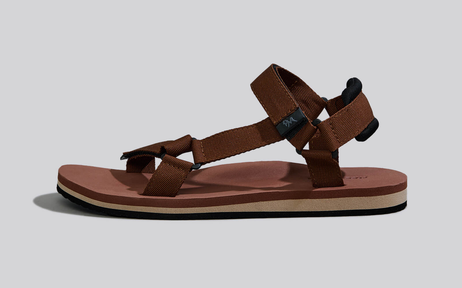 Neeman's Airy Strap Sandals : Brown-Black