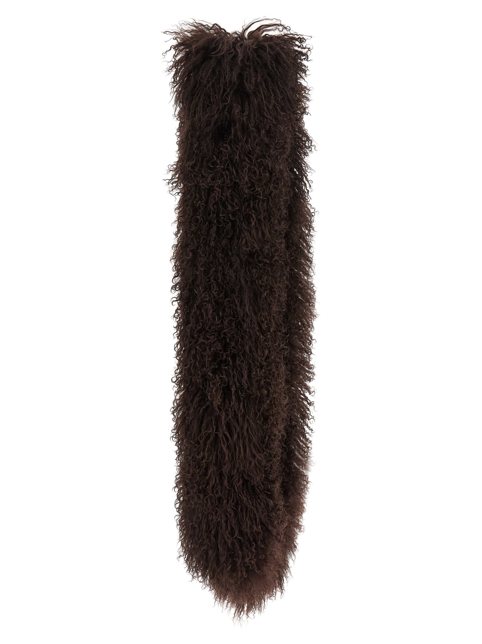 Yves Salomon Mongolian Sheepskin Scarf