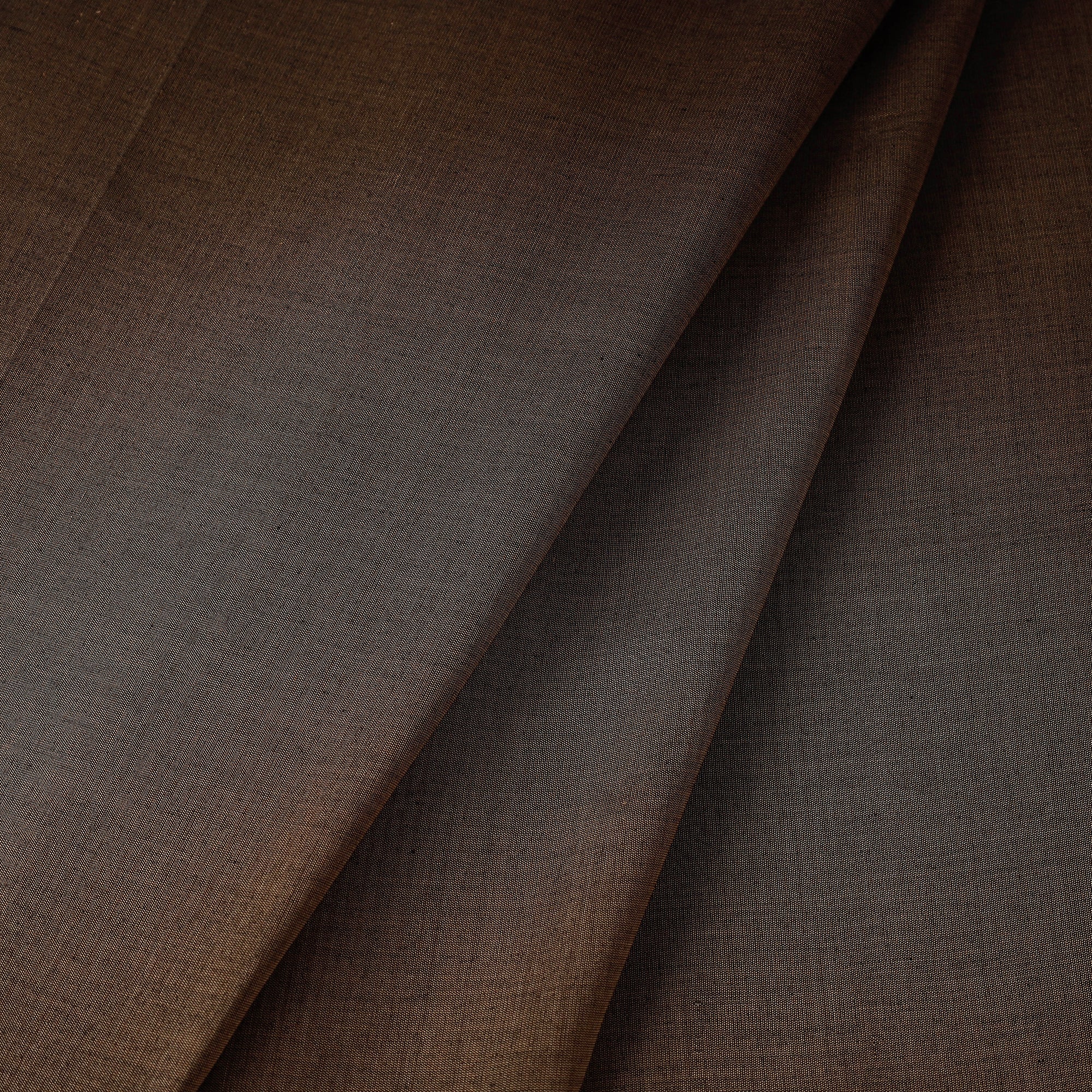 ITOKRI CRAFTS INITIATIVE Brown - Maheshwari Cotton Handloom Fabric - view 2