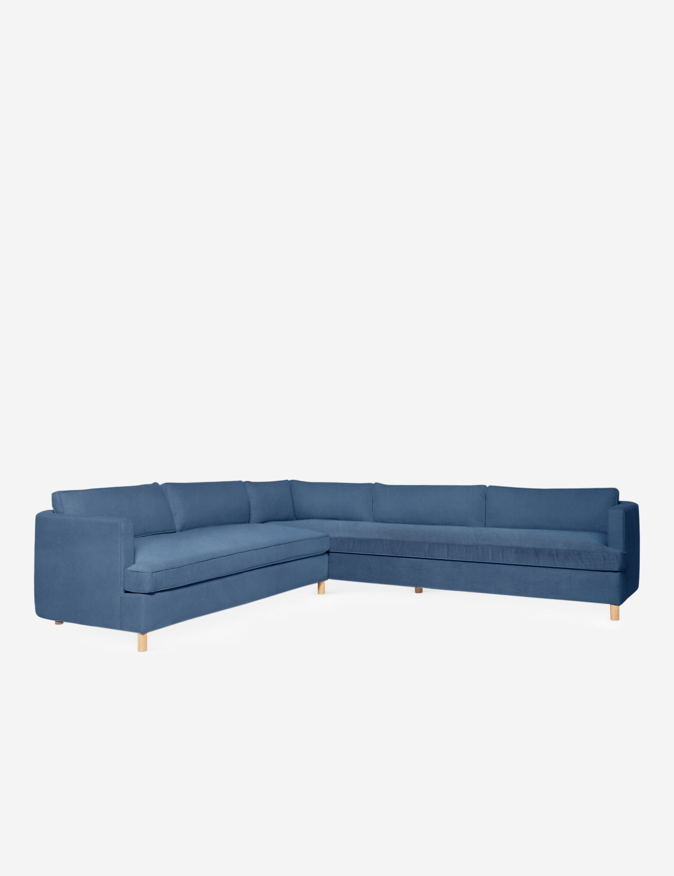 Lulu and Georgia Belmont Corner Sectional Sofa by Ginny Macdonald - view 10