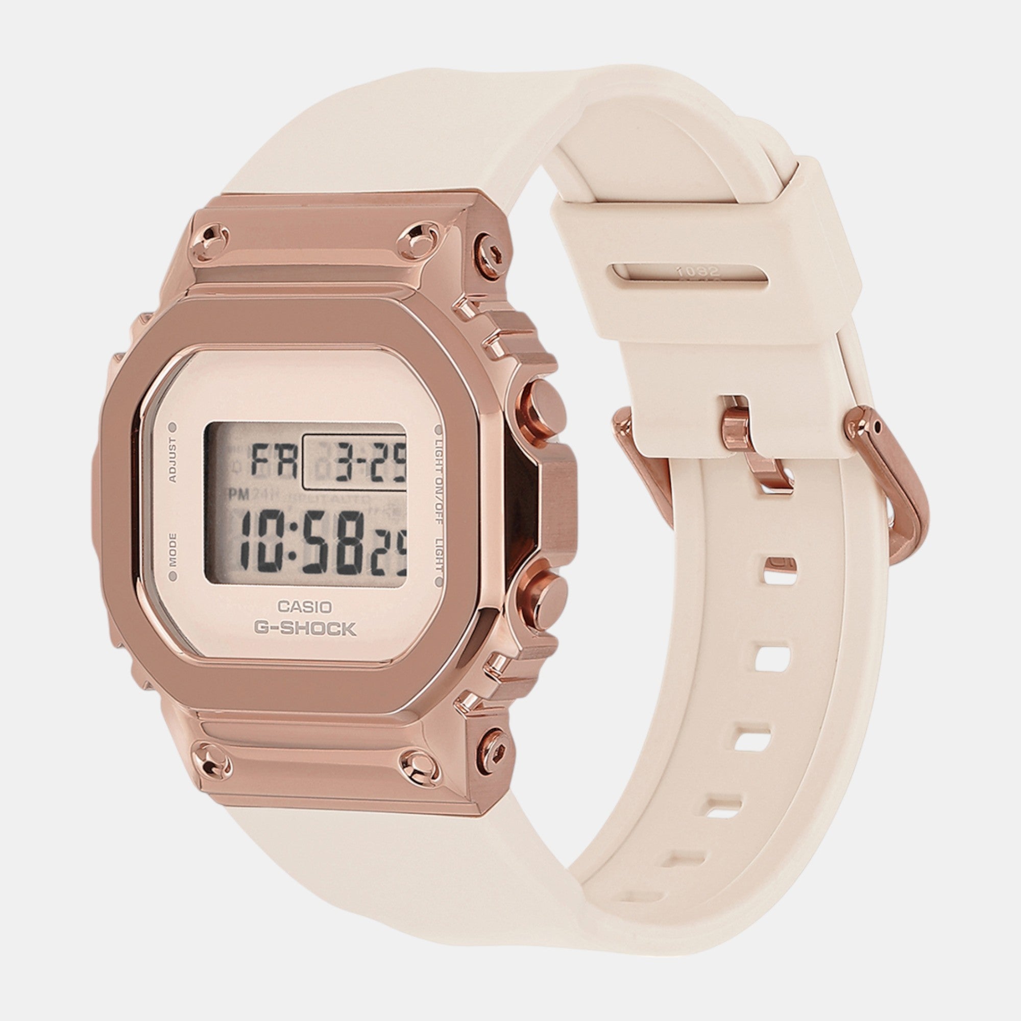 Casio G-Shock Women Quartz Pink Dial Digital Resin Watch G1536 - view 5