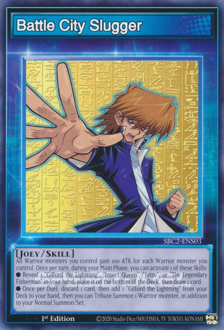 Yu-Gi-Oh! Battle City Slugger - SBC2-ENS03 - Common - 1st Edition