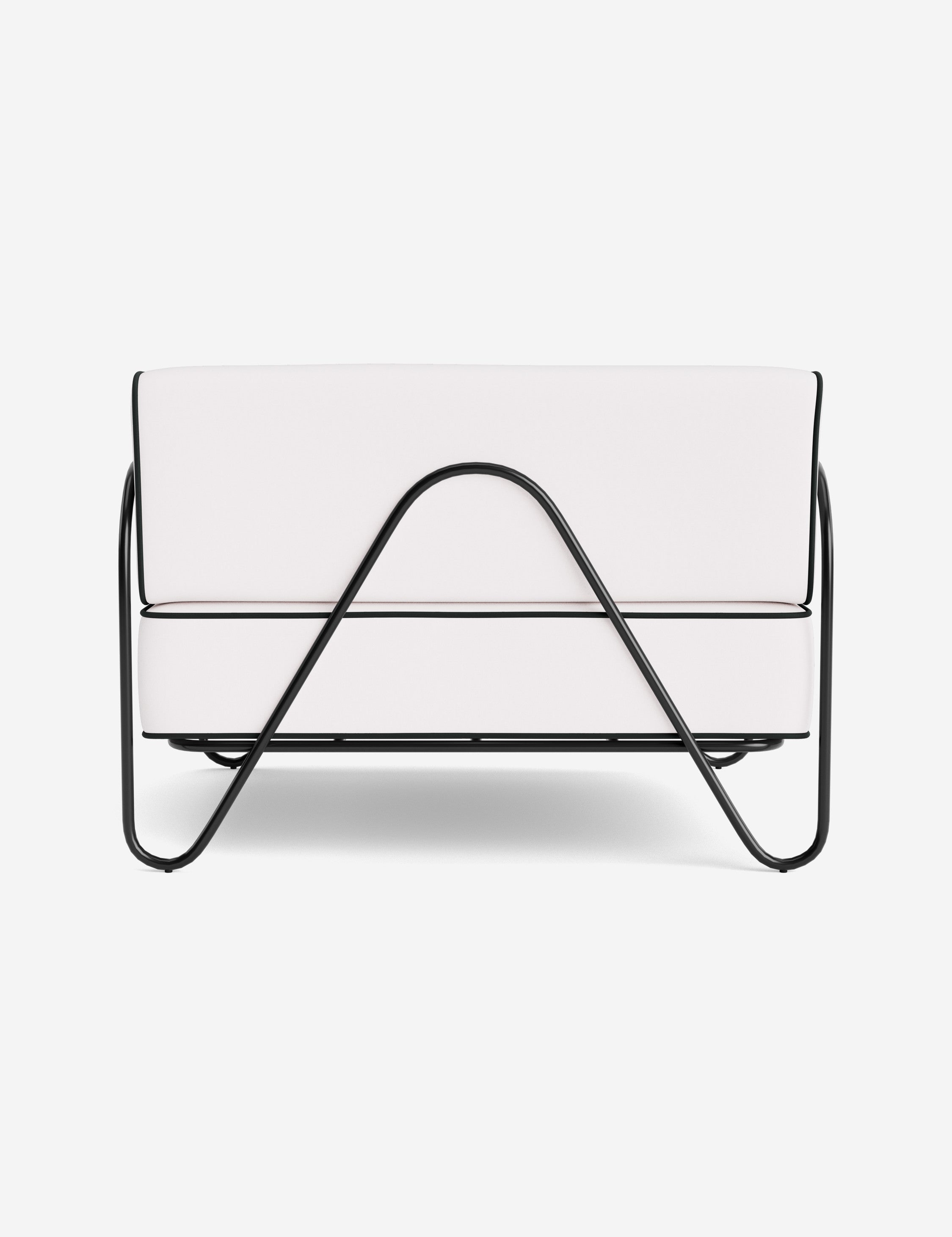 Lulu and Georgia Peggy Outdoor Accent Chair Cushion by Sarah Sherman Samuel - view 64