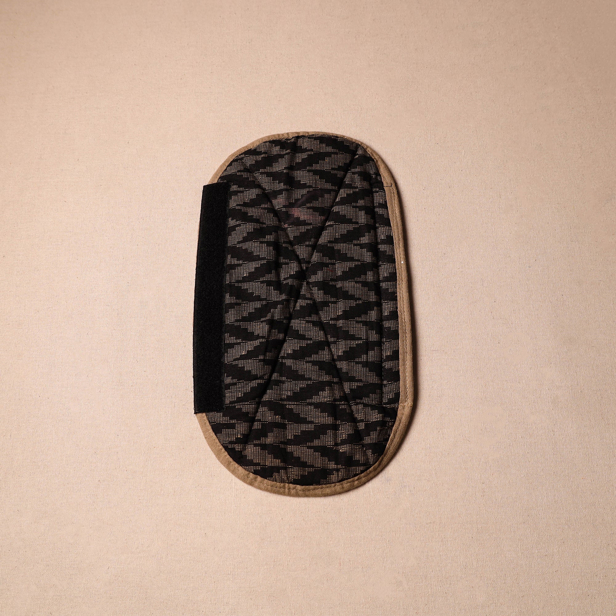 JALPARI Black - Handmade Cotton Fridge Handle Cover 27 - view 2