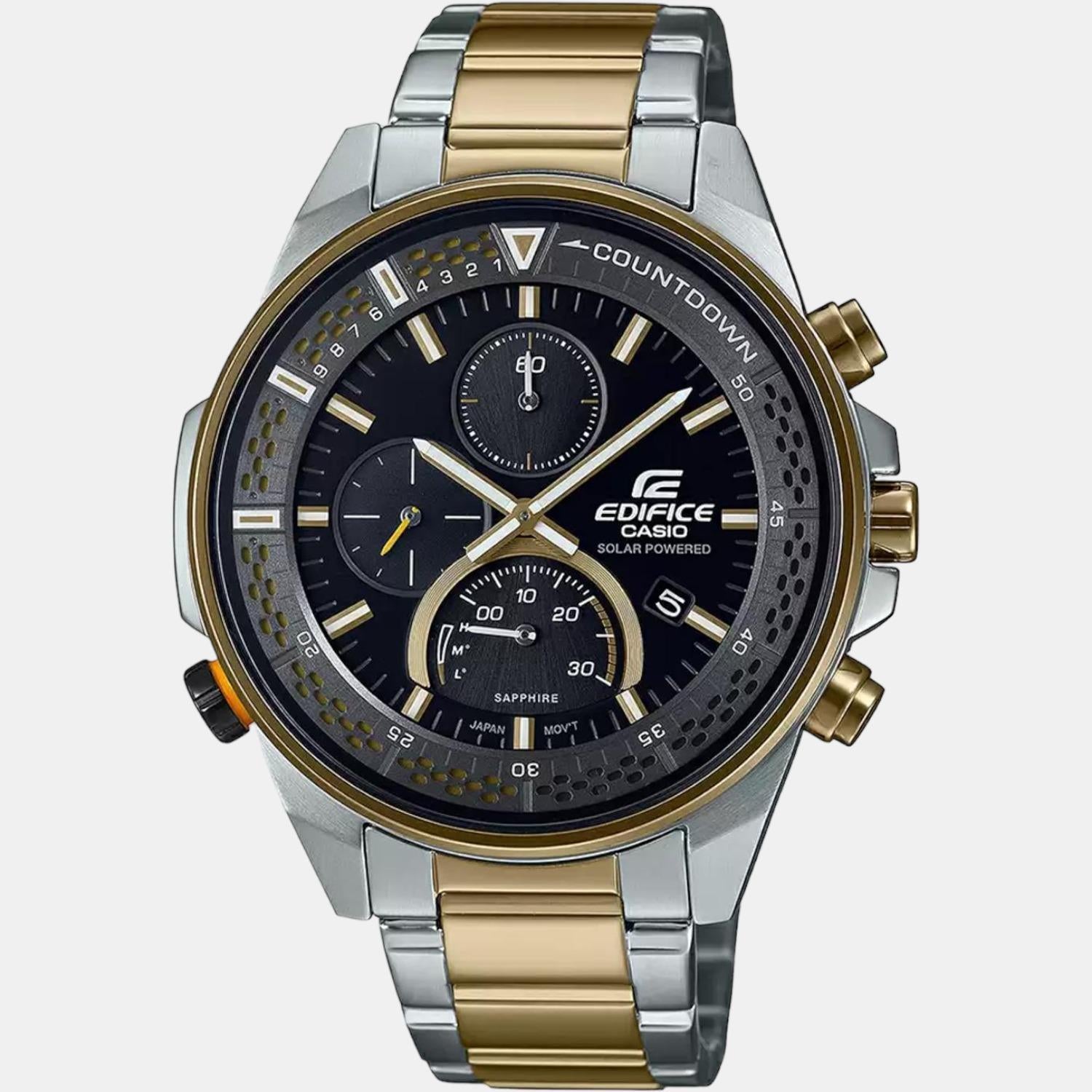 Casio Edifice Men Quartz Black Dial Chronograph Stainless Steel Watch ED511 - view 2