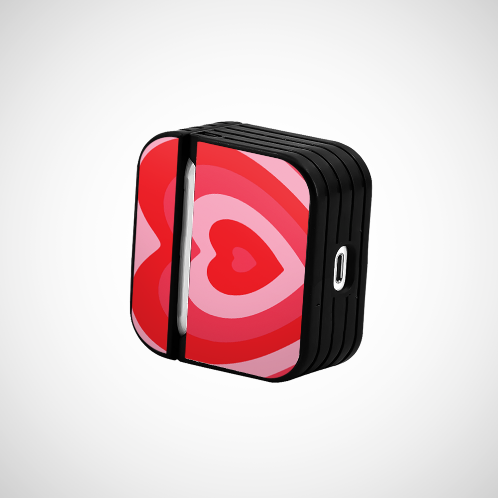 Cover It Up Strawberry Hearts Glass Airpods 3rd Gen Case Covers - view 3