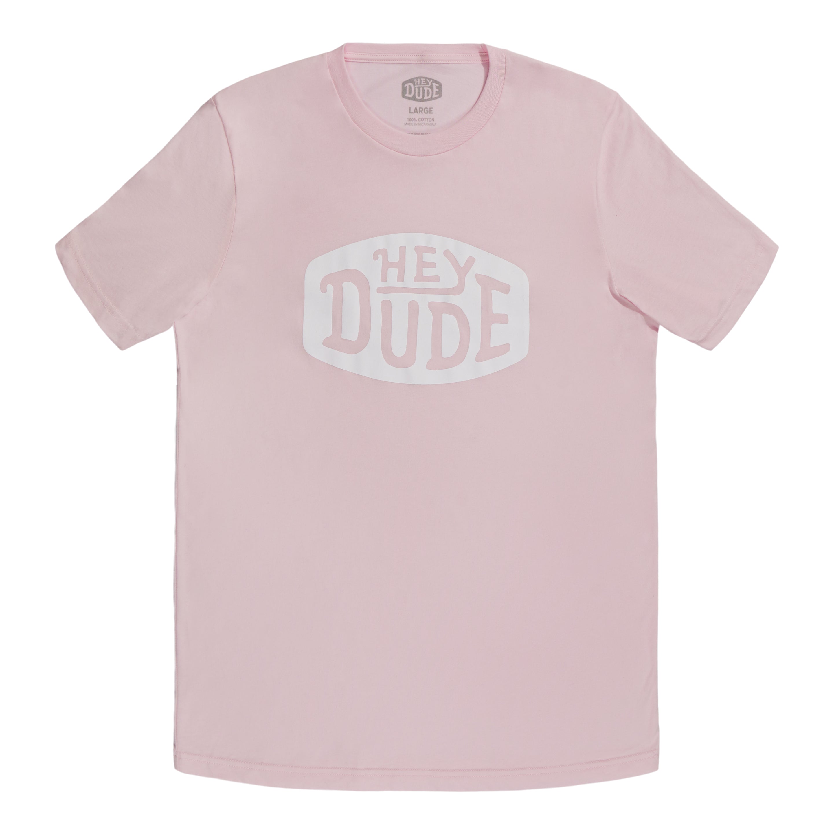HEYDUDE shoes Go To Chest Buckle Tee - Pink – Men's