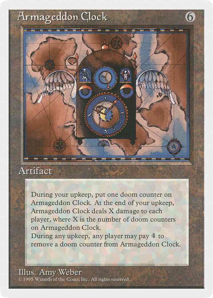 Armageddon clock 295 – Magic Armageddon Clock [295] [Fourth Edition] [Non-Foil]