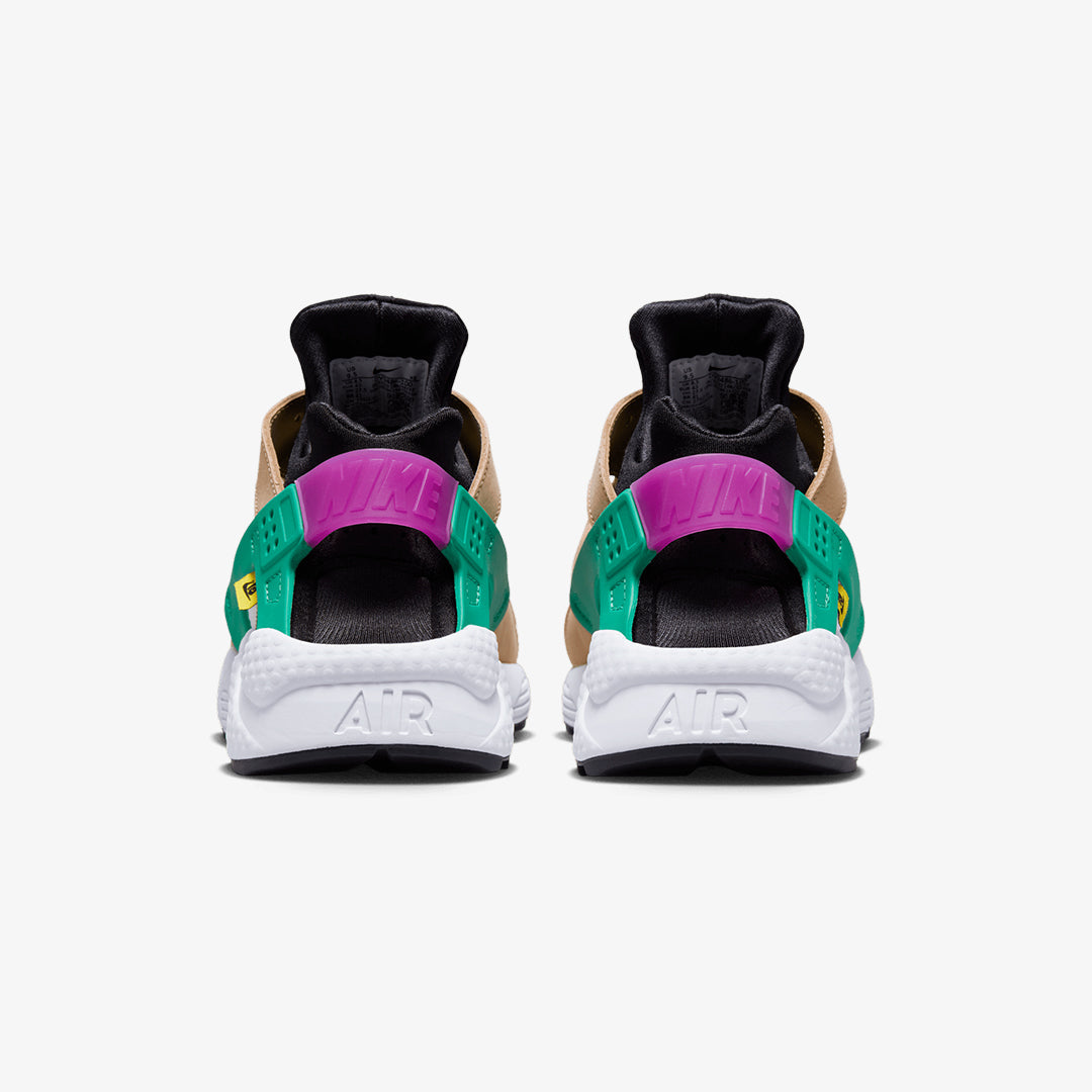 Nike | AIR HUARACHE PREMIUM { SAIL/HEMP-BLACK-WHITE - view 2