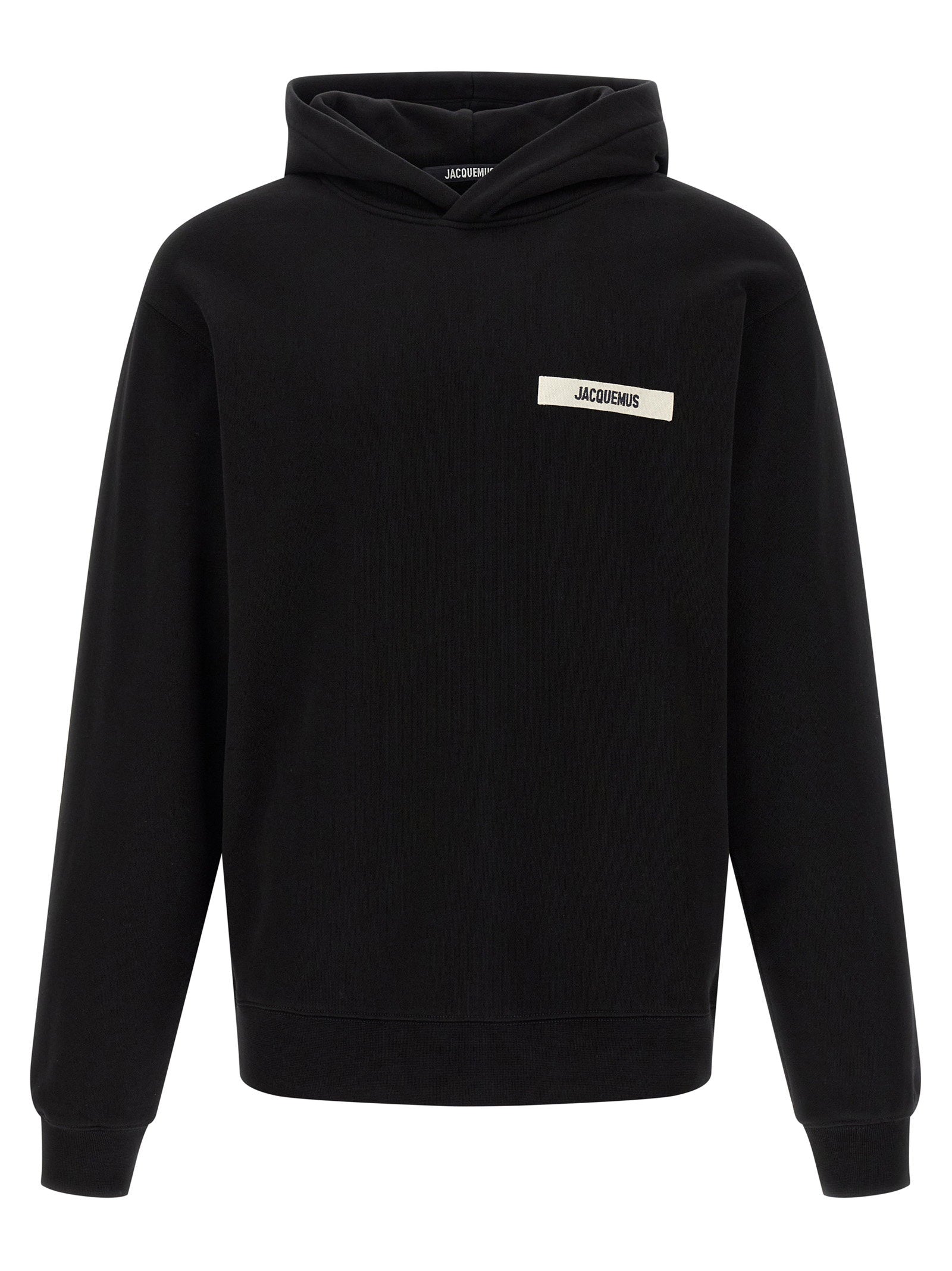 Jacquemus Le Hoodie Gros-grain Hoodie – 100% cotton