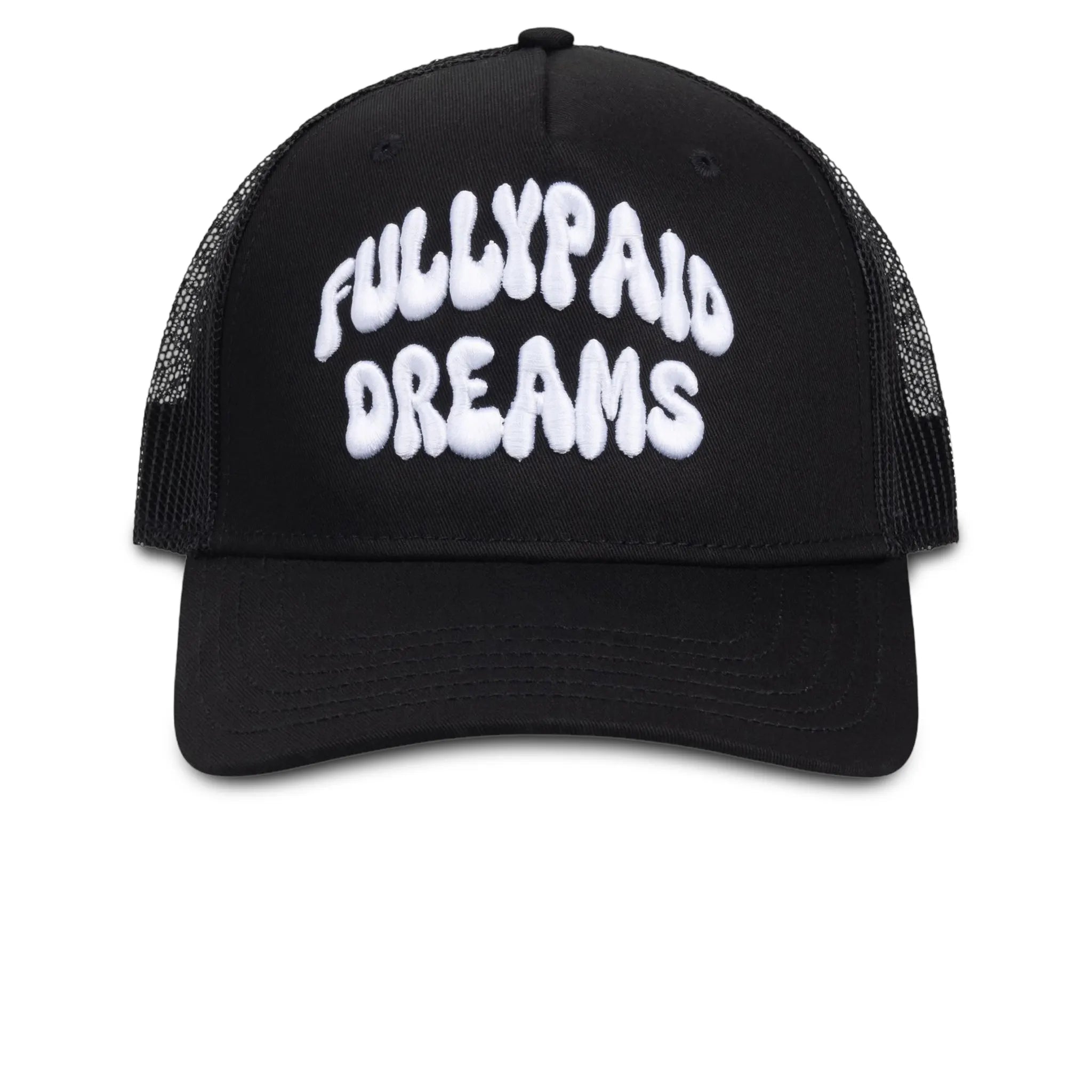 Fully Paid Dreams Black White Cap