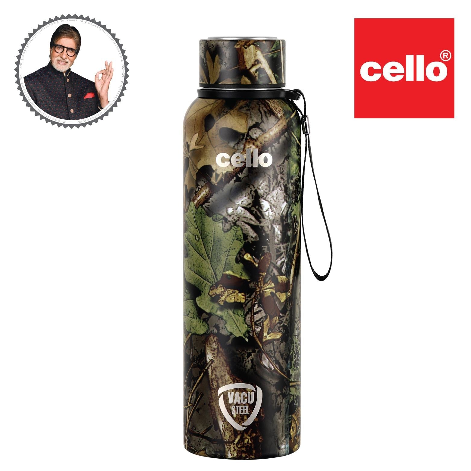 Cello Deezee Mate Flask, Vacusteel Water Bottle - view 19