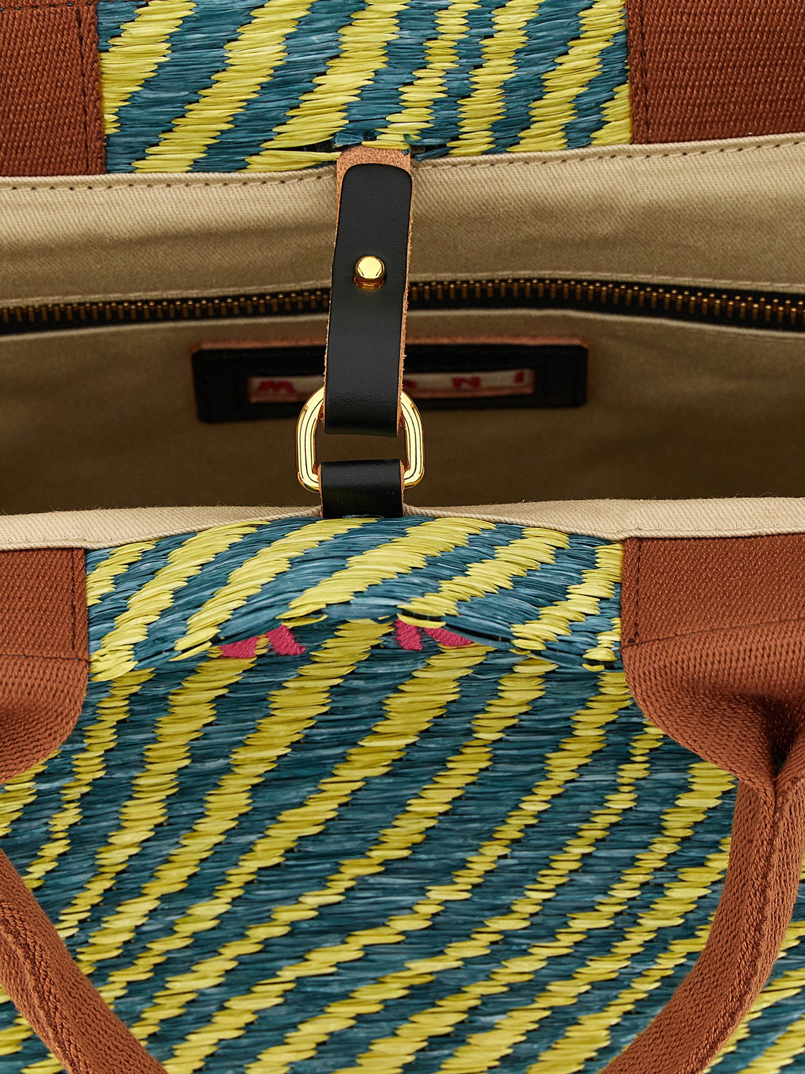 Marni Raffia Handbag - view 4