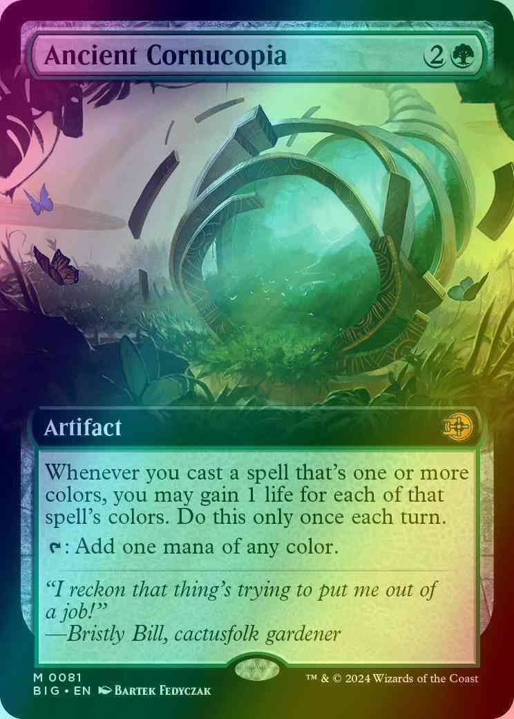 Ancient cornucopia 81 – Magic Ancient Cornucopia [81] [Extended Art] [The Big Score] [Foil]