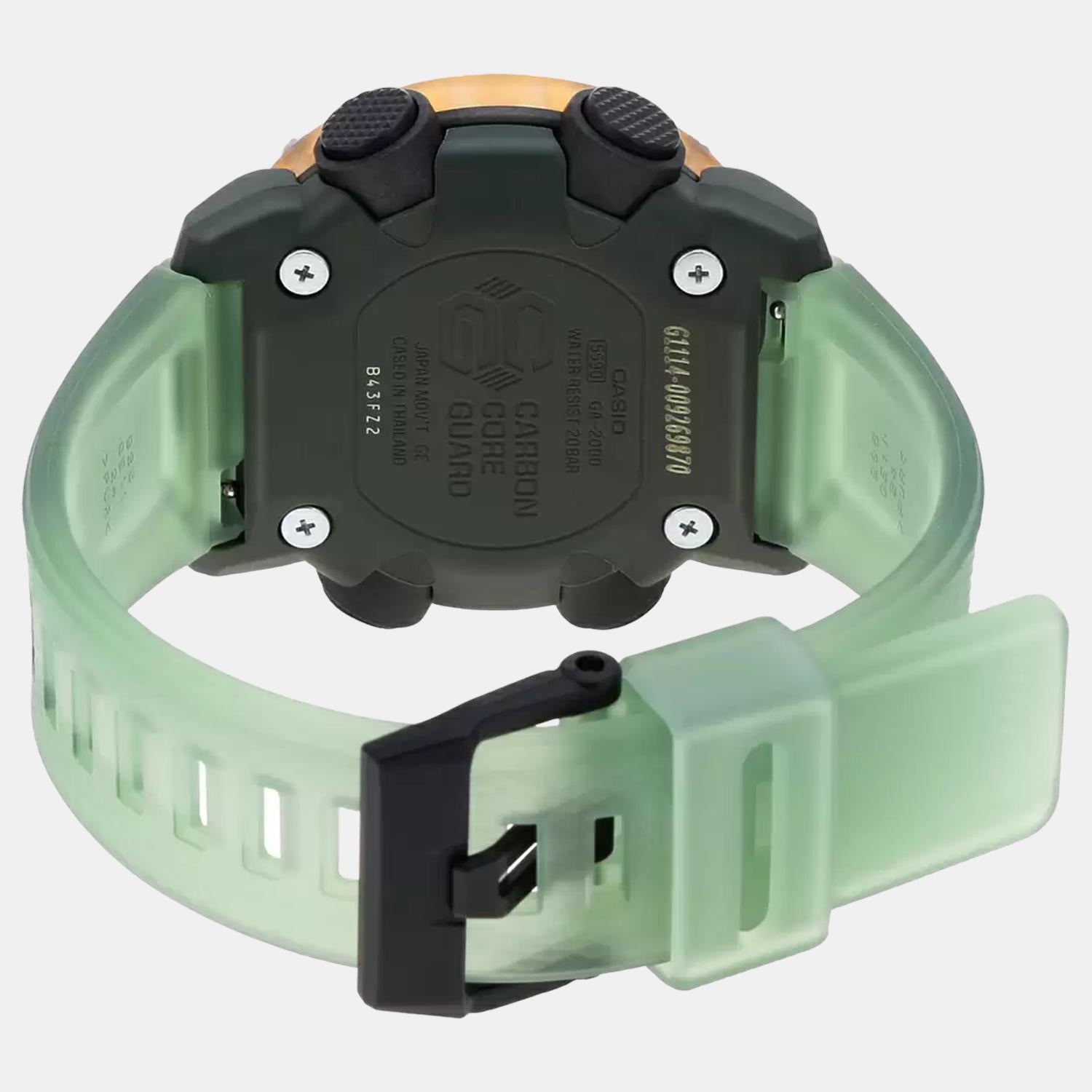 Casio G-Shock Men Quartz Green Dial Digital Resin Watch G1114 - view 5