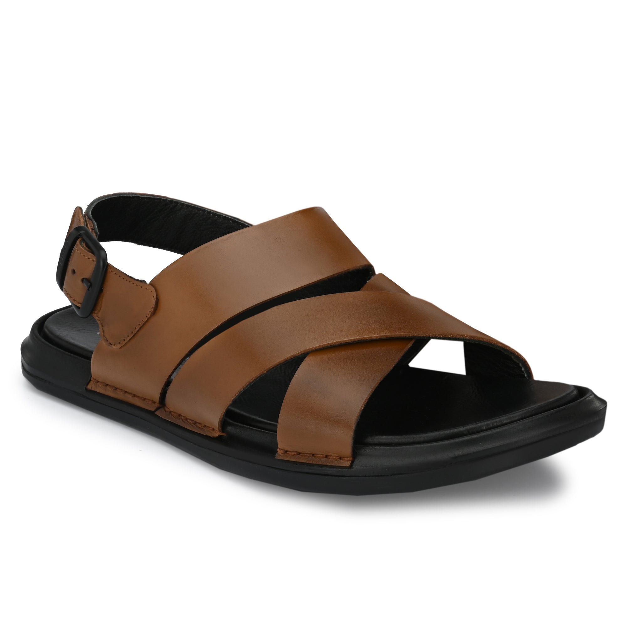 egoss-shoes Egoss Leather Sandles for men