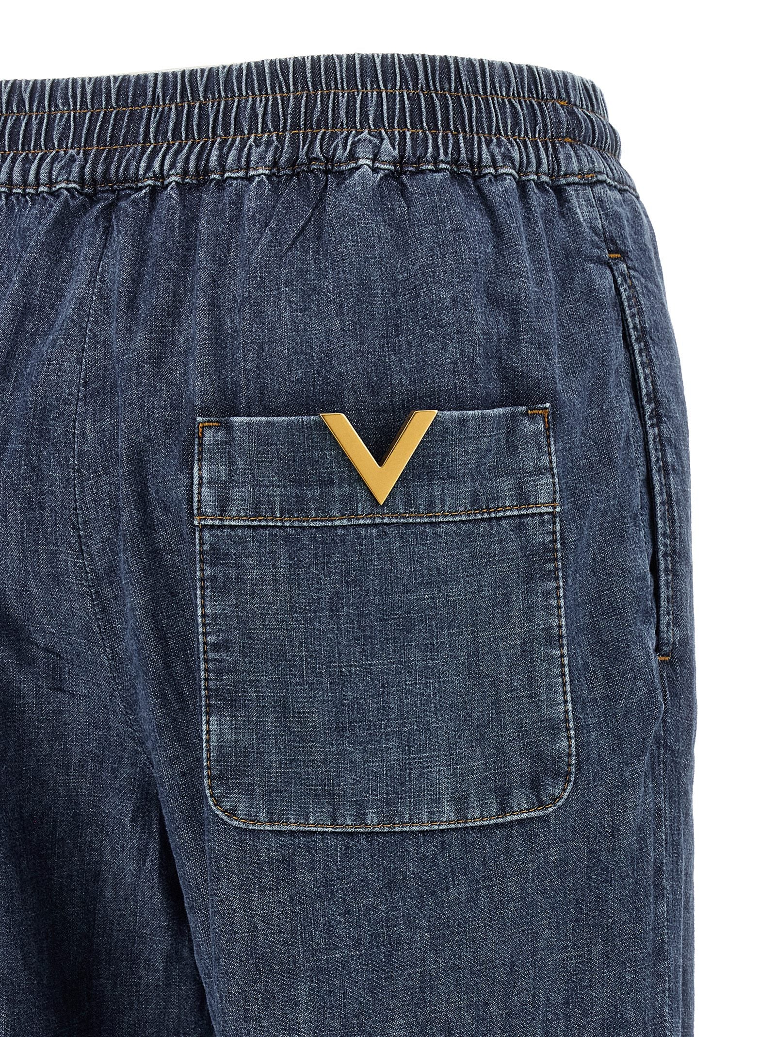 Jeans Valentino Garavani Vgold – 100% cotton - view 4