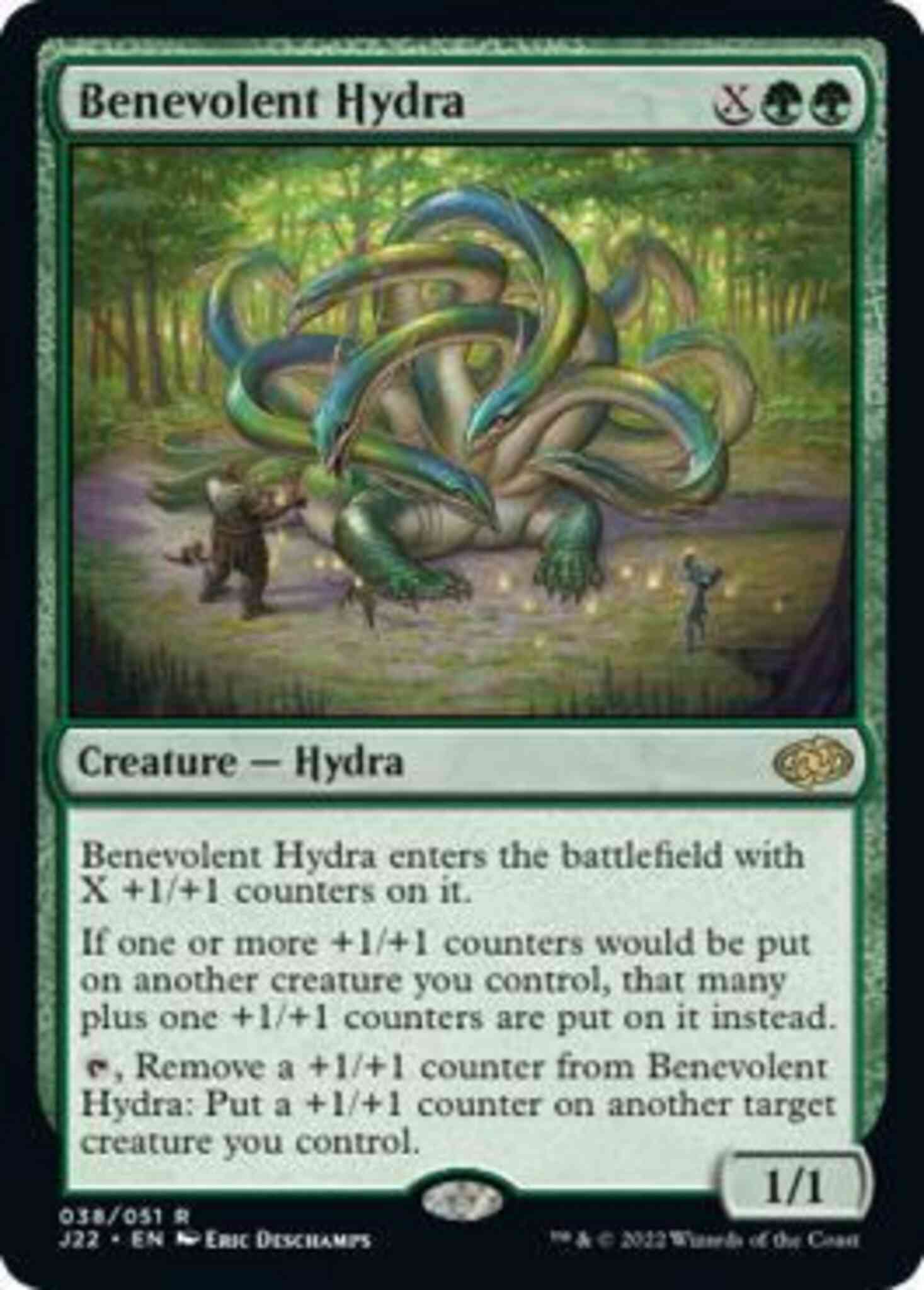 Benevolent hydra 38 – Magic Benevolent Hydra [38] [Jumpstart 2022] [Non-Foil]