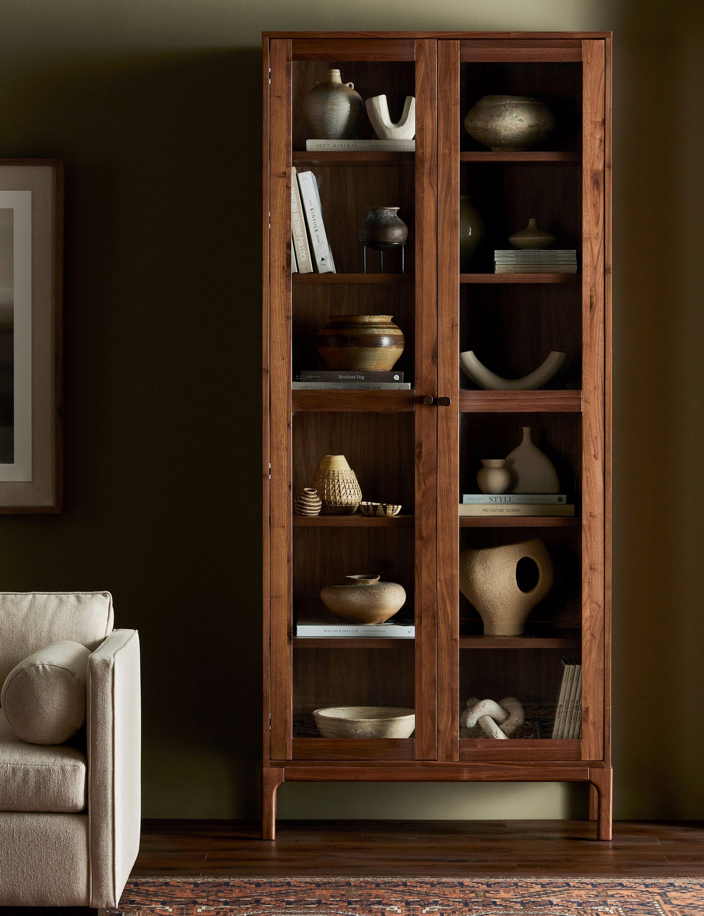 Lulu and Georgia Cameron Curio Cabinet – Brown - view 2