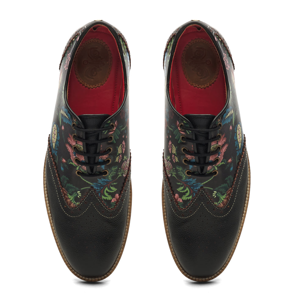 Banjaaran Studio Bageecha Brogues Men – Coal - view 2