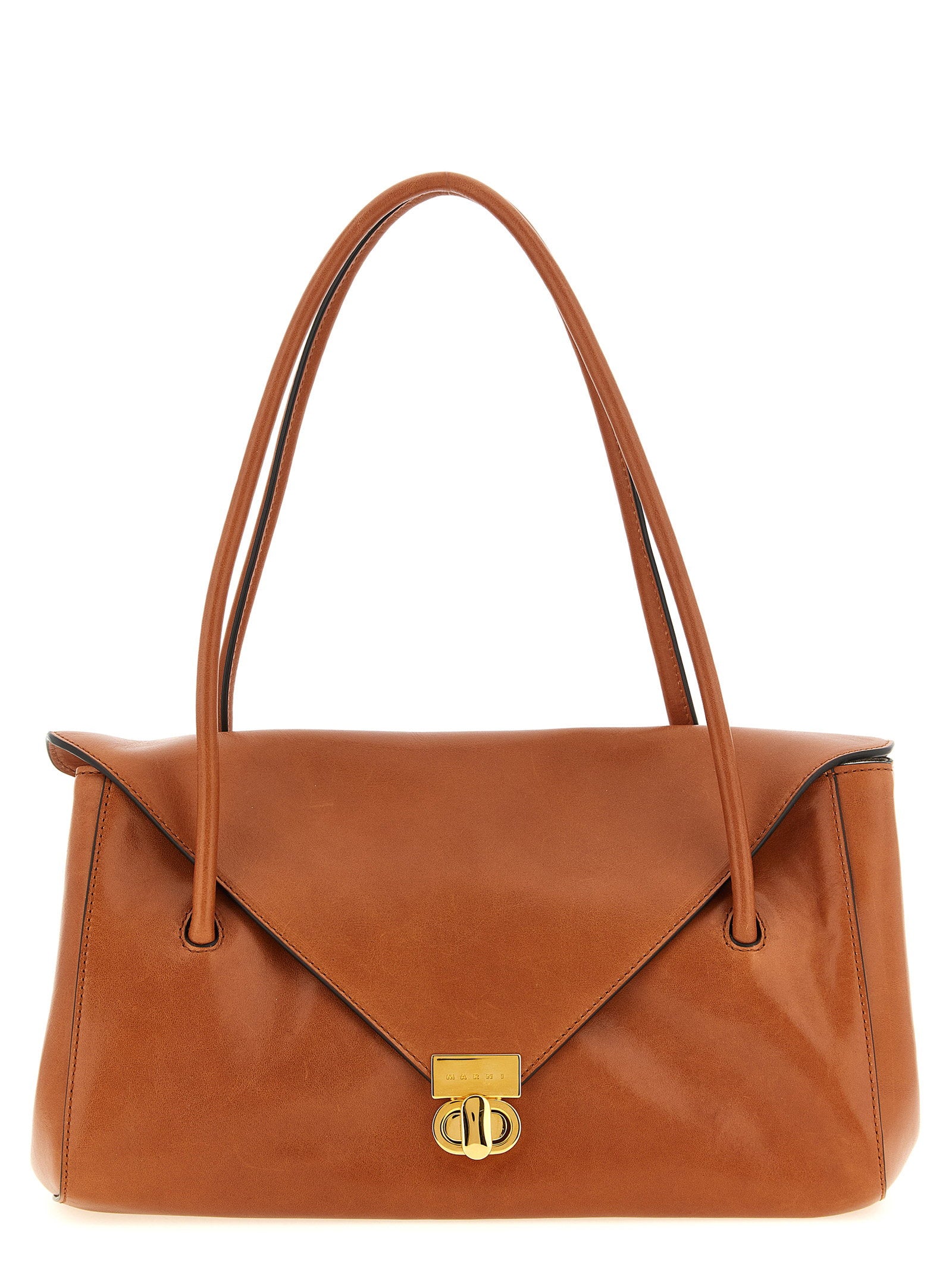 E w shoulder – Marni Leather E/w Shoulder Bag
