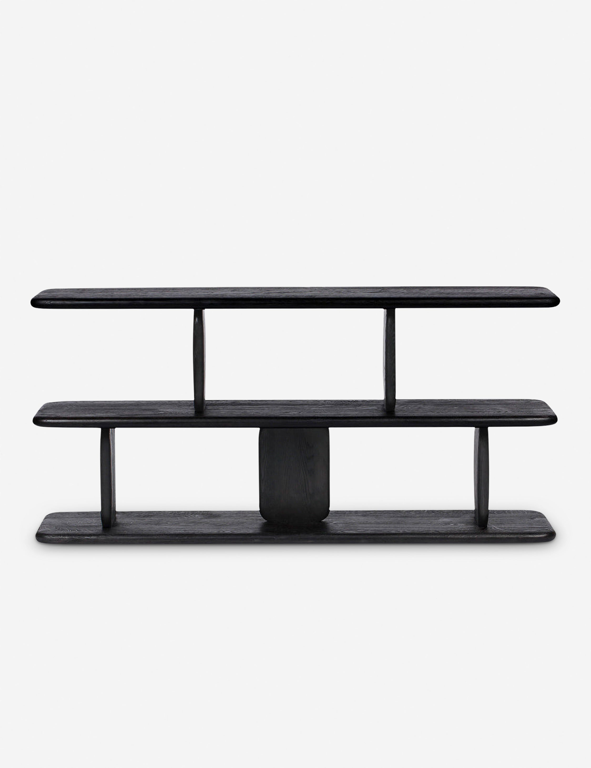 Lulu and Georgia Nera Low Bookcase – Black