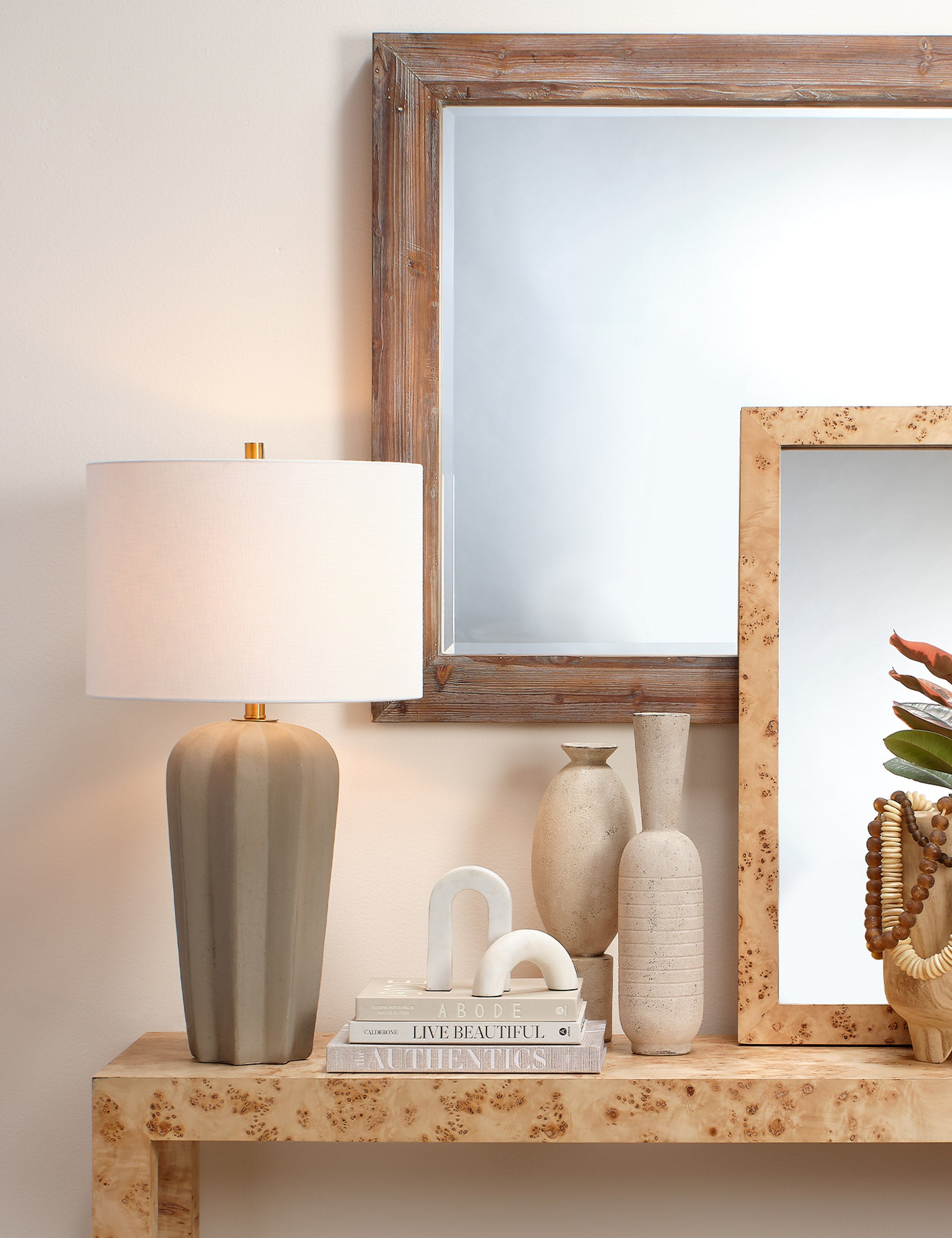 Lulu and Georgia Lynn Table Lamp – Natural - view 2