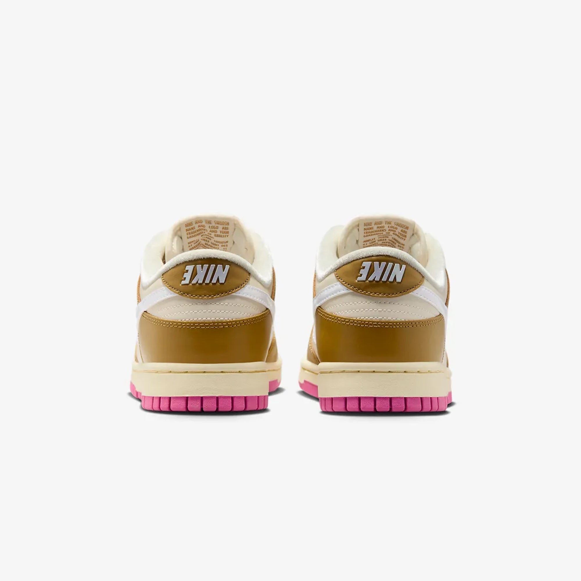 Nike | DUNK LOW SE { BRONZINE/COCONUT MILK-PLAYFUL PINK - view 2