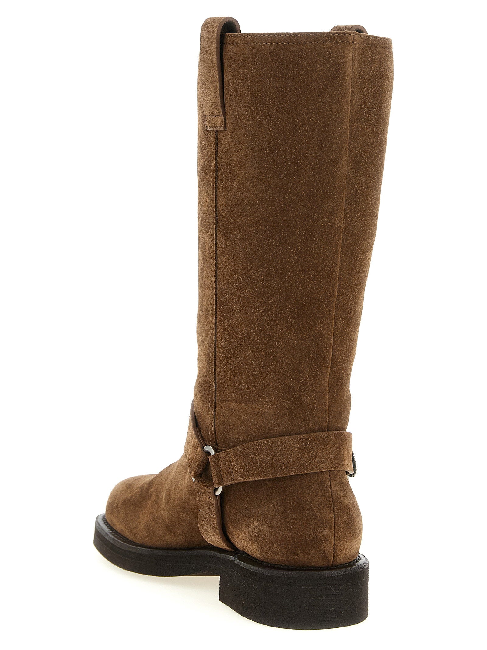 Brunello Cucinelli Monile Suede Boots - view 3