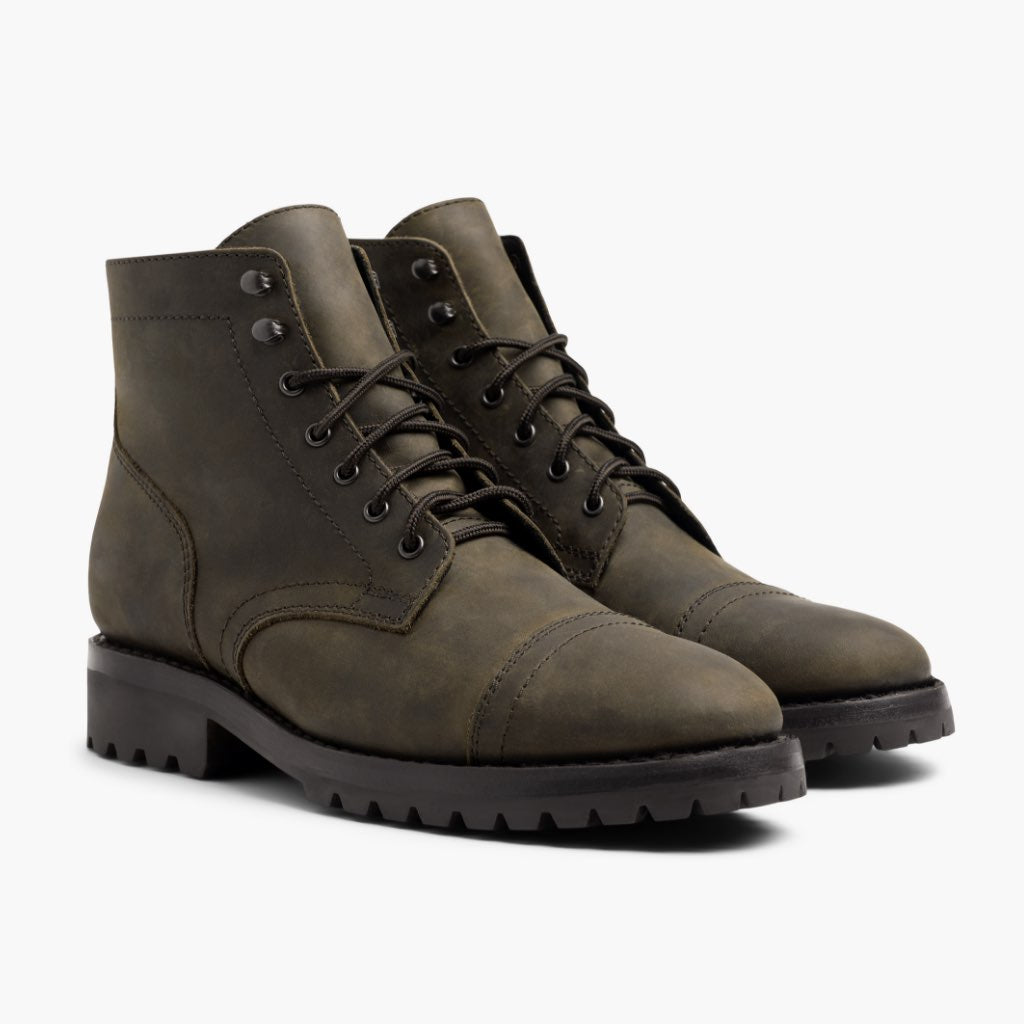 Thursday Boots - Seconds - Men's Boots [S] Captain StormKing® | Dark Olive Matte