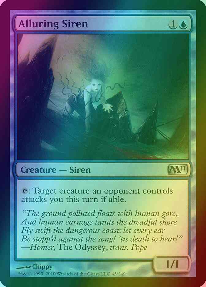 Siren 43 magic – Alluring Siren [43] [Magic 2011] [Foil]
