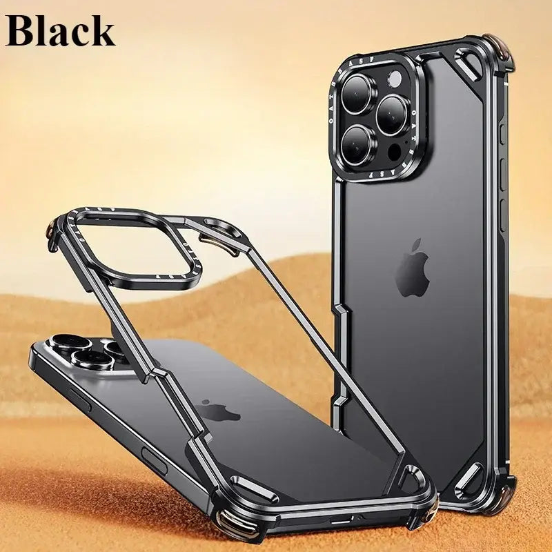 Million Cases Forged Hollow Metal Guard Case - iPhone - view 2