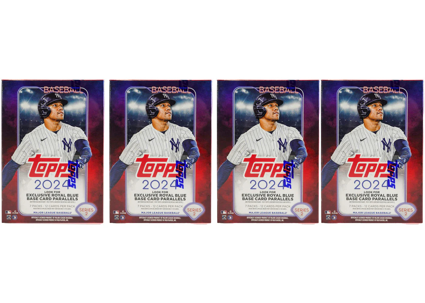 2024 Topps Series 2 Baseball Blaster Box 4x Lot