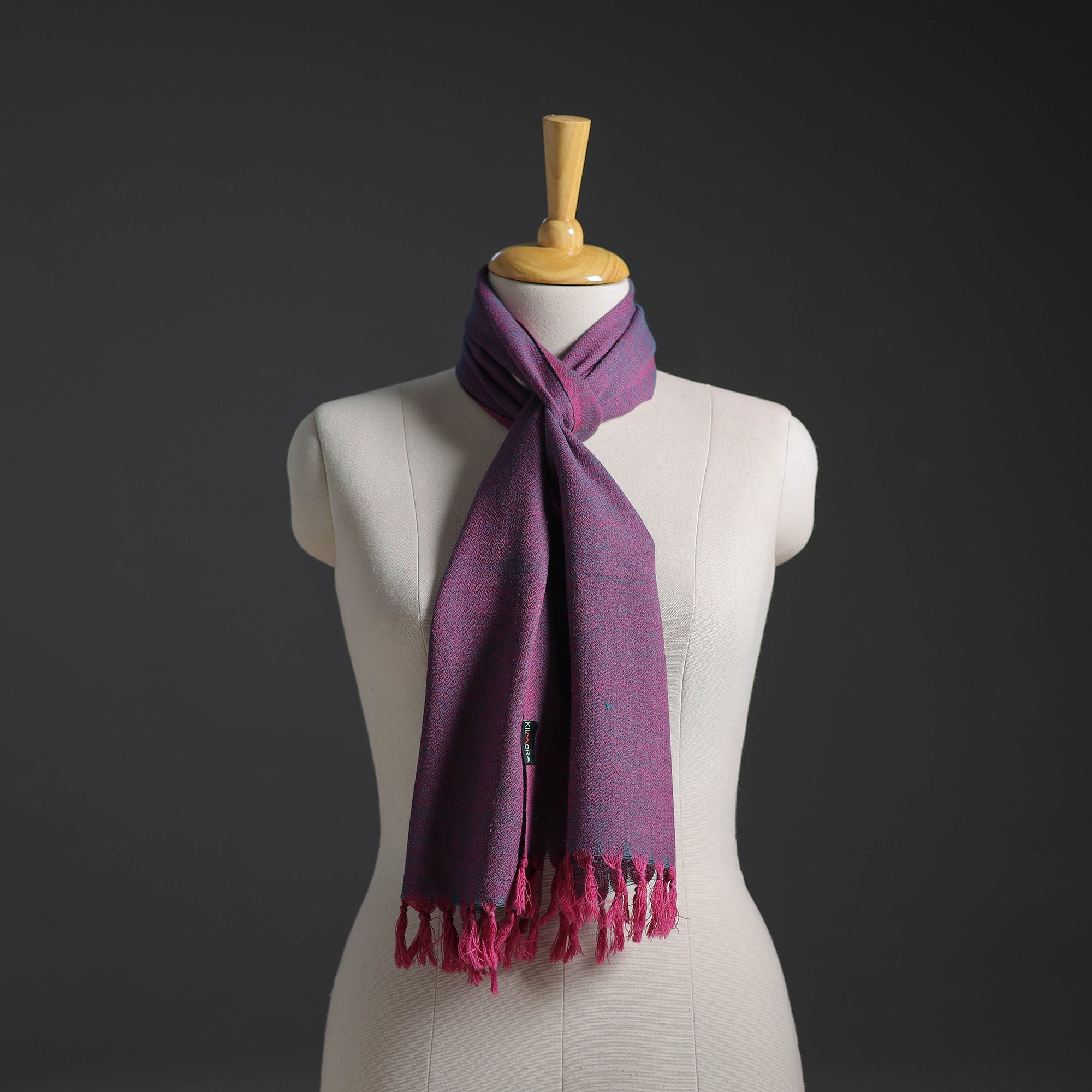 KILMORA Kumaun Handwoven Pure Merino Wool Scarf 260