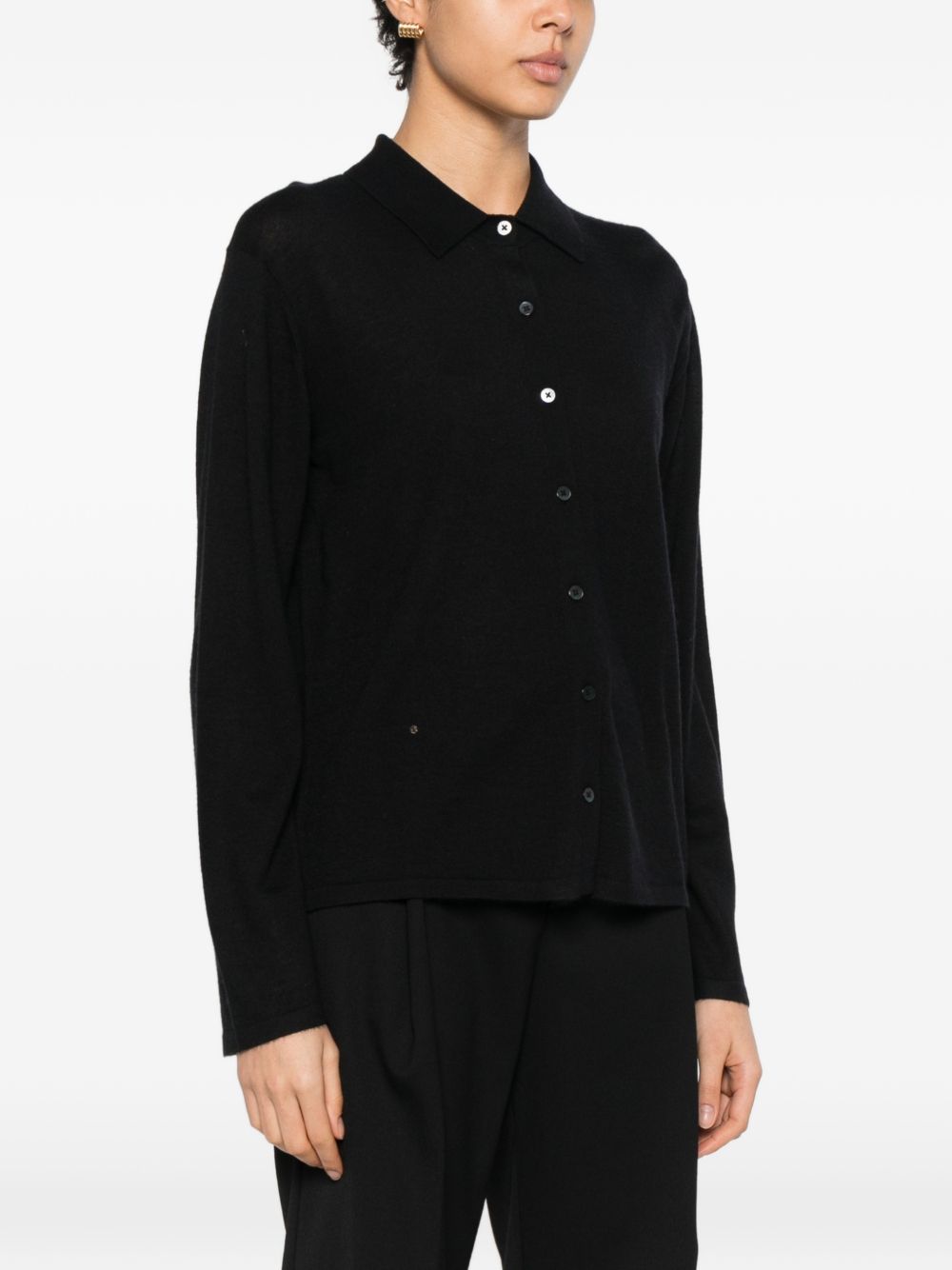 Soft Goat Cashmere cardigan – Cashmere 100% - view 3