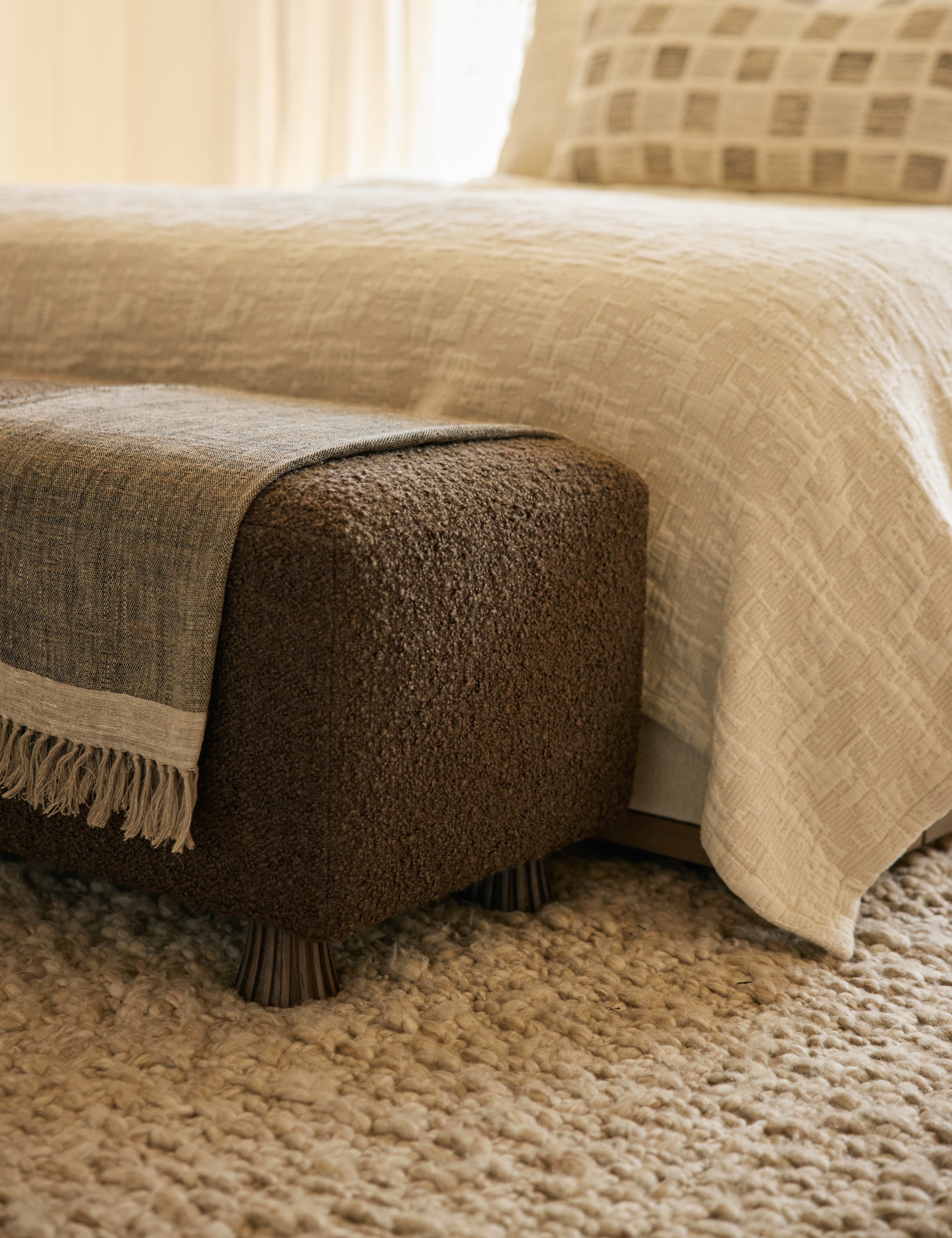 Lulu and Georgia Muro Cotton Coverlet by DISC Interiors - view 4